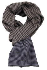  Webschal Hahnentrittmuster