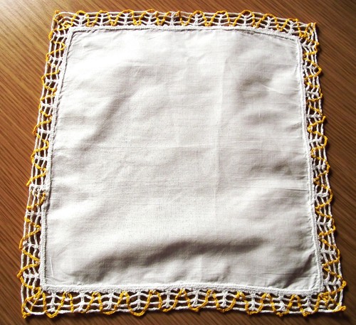 Romantisches taschentuch mit - romantisches,