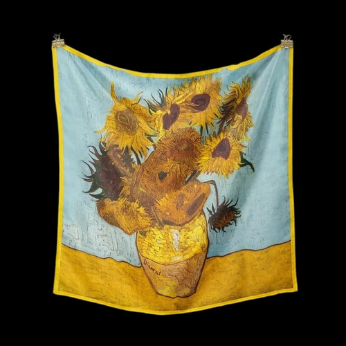 Seidentuch sonnenblumen van - sonnenblumen,