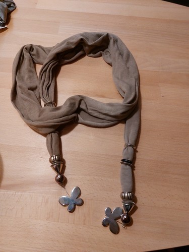 Schal tuch braun - schal,