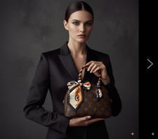 Seidentuch für Handtasche