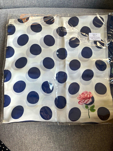 Satintuch polka dots - satintuch,