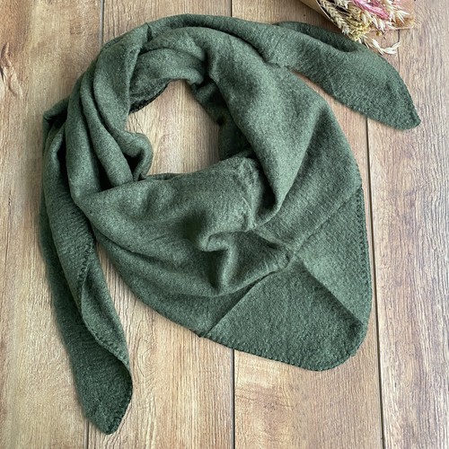 Damen winter schal khakigrün - damen,