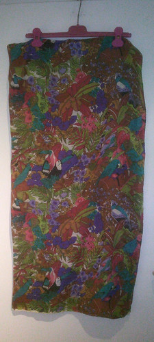 Buntes tuch dschungelmuster - buntes,