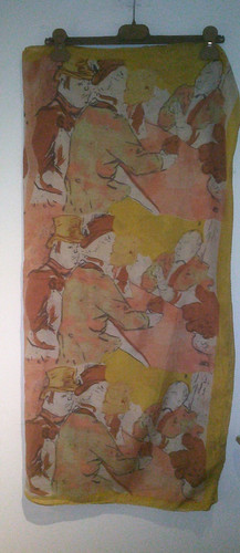 Gelb/beige/orange/braun