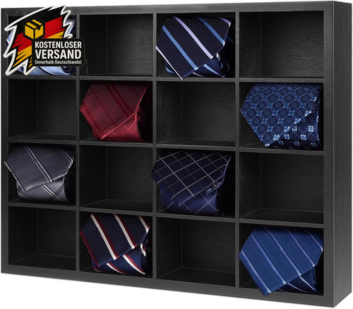 Krawattenorganizer wandmontage - krawattenorganizer,