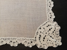 Altes Taschentuch breite